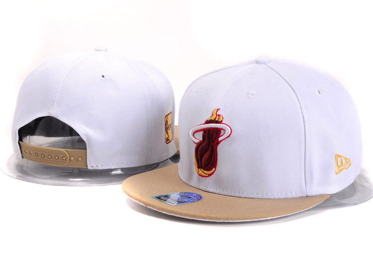 NBA Miami Heat NE Snapback Hat #138